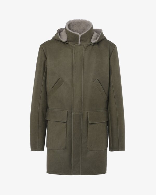 Clines parka in montone 